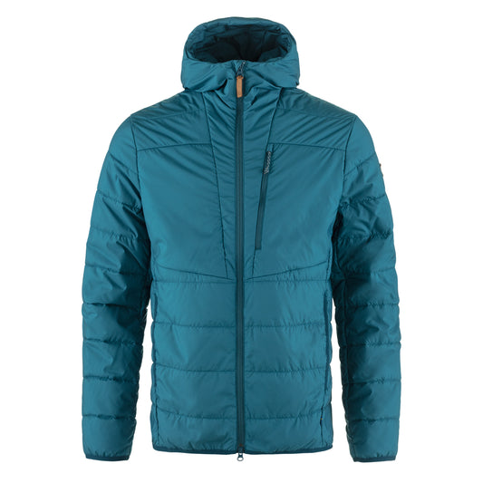 Fjallraven Keb Padded Hoodie Deep Sea - The Sporting Lodge