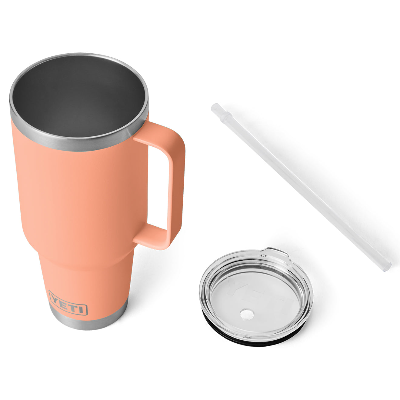YETI Rambler 42oz Straw Mug Lowcountry Peach - The Sporting Lodge