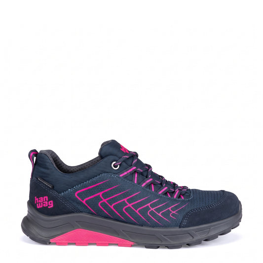 Hanwag Coastridge Low Lady ES Navy / Pink - The Sporting Lodge