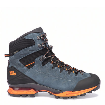 Hanwag Makra Trek Boots GTX Steel / Orange - The Sporting Lodge