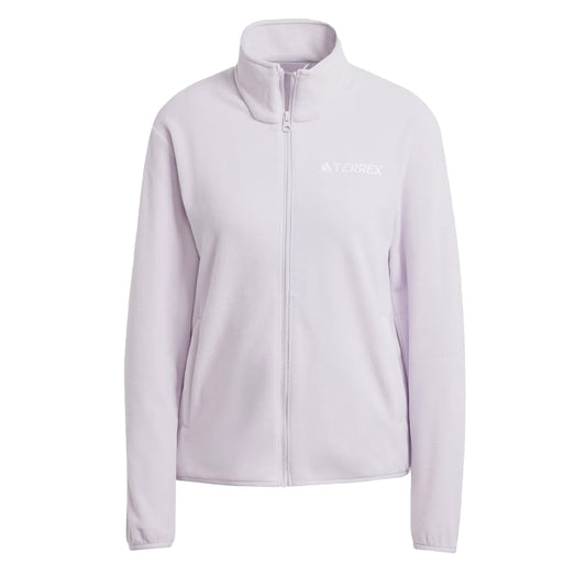 Adidas Terrex Womens Multi Essentials Full-Zip Fleece Jacket Sildaw - The Sporting Lodge