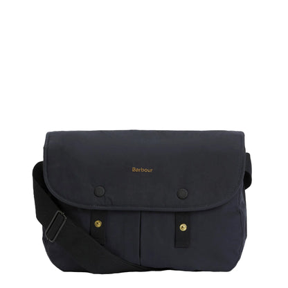 Barbour Transport Riever Crossbody Bag Navy