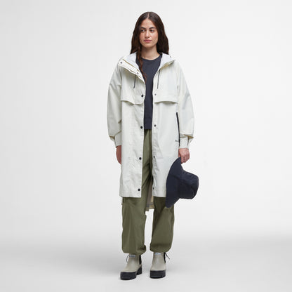 Barbour Womens Jayla Waterproof Parka Salt - The Sporting Lodge