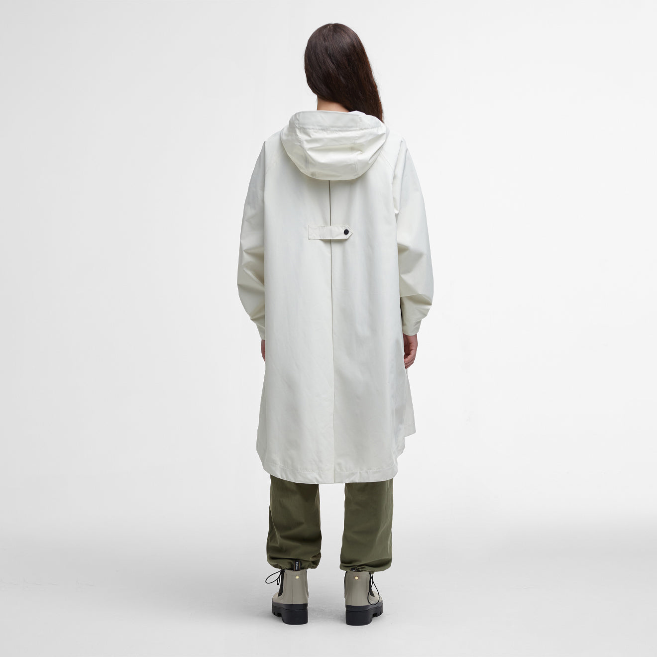 Barbour Womens Jayla Waterproof Parka Salt - The Sporting Lodge