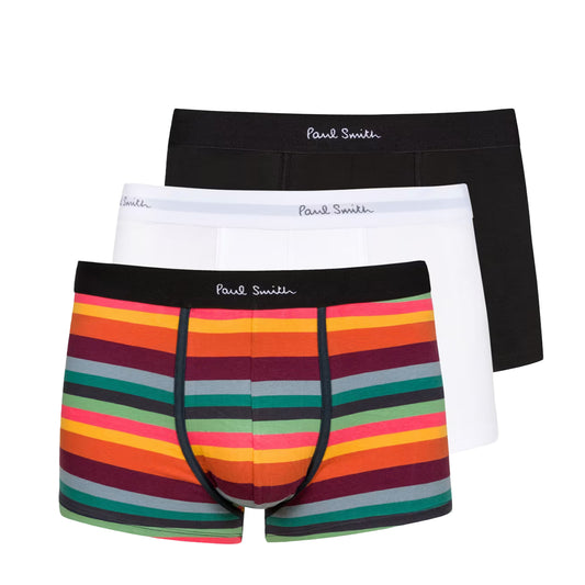 Paul Smith Artist Stripe Boxer Briefs Three Pack Multicolour