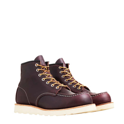 Red Wing 6-Inch Classic Moc Boot Black Cherry-3