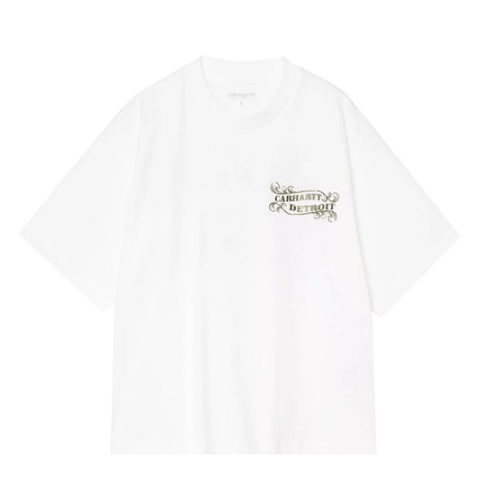 Carhartt WIP Womens S/S 3 One 3 T-Shirt White