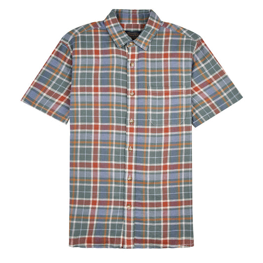Pendleton Dawson Linen Shirt Green / Blue / Red Plaid - The Sporting Lodge