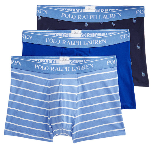 Polo Ralph Lauren Classic Trunk 3-Pack Blue / Stripe / Navy - The Sporting Lodge