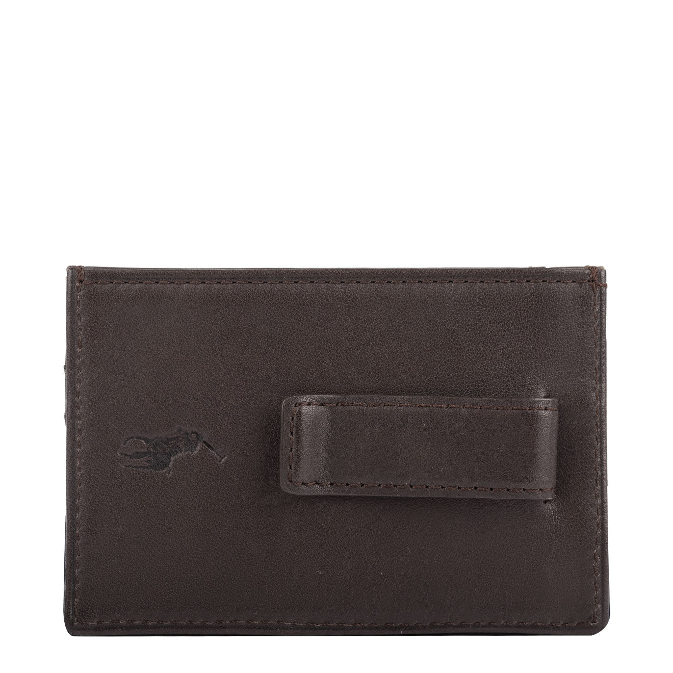 Polo Ralph Lauren Small Leather Card Case Brown - The Sporting Lodge