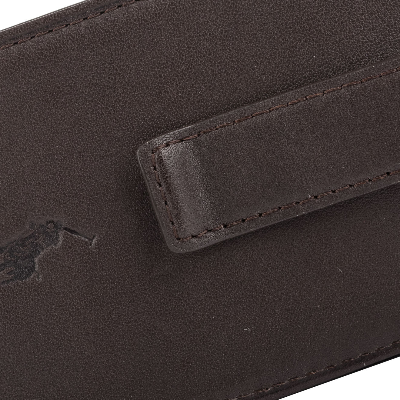 Polo Ralph Lauren Small Leather Card Case Brown - The Sporting Lodge
