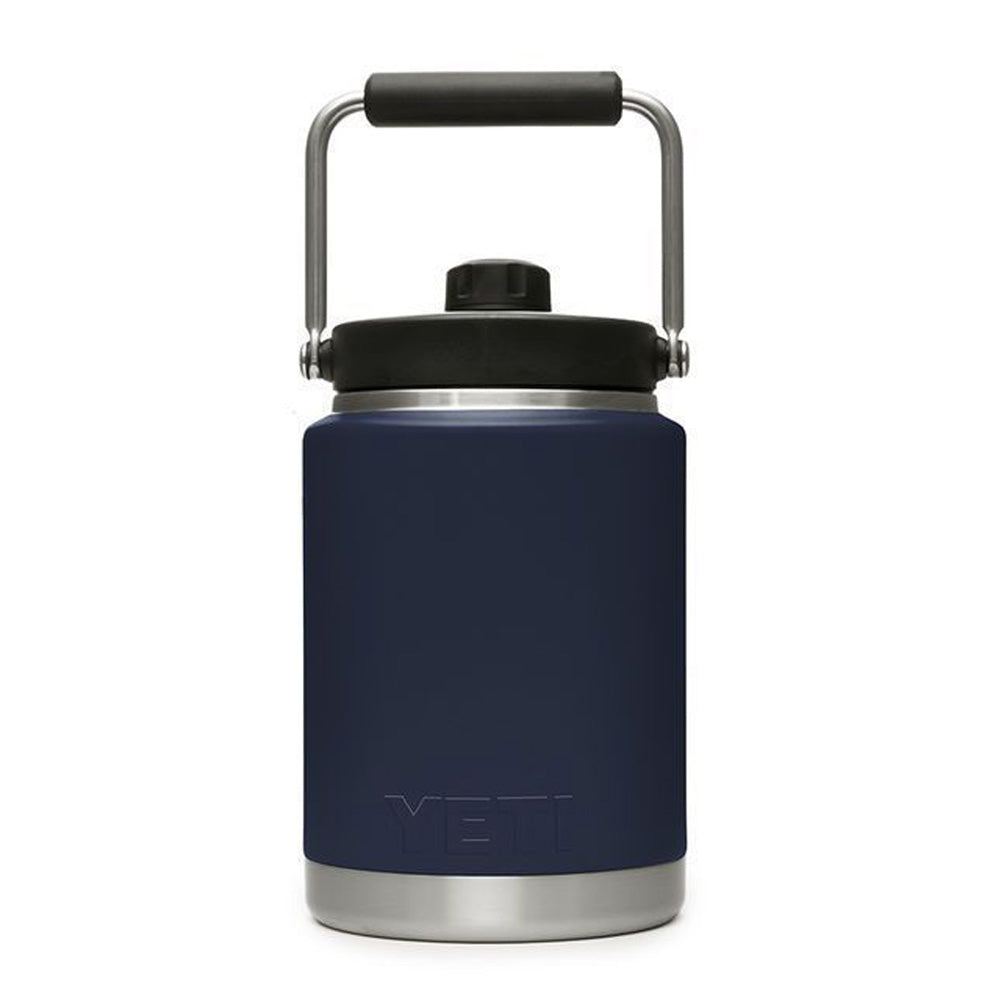 YETI Rambler Half Gallon Jug Navy - The Sporting Lodge