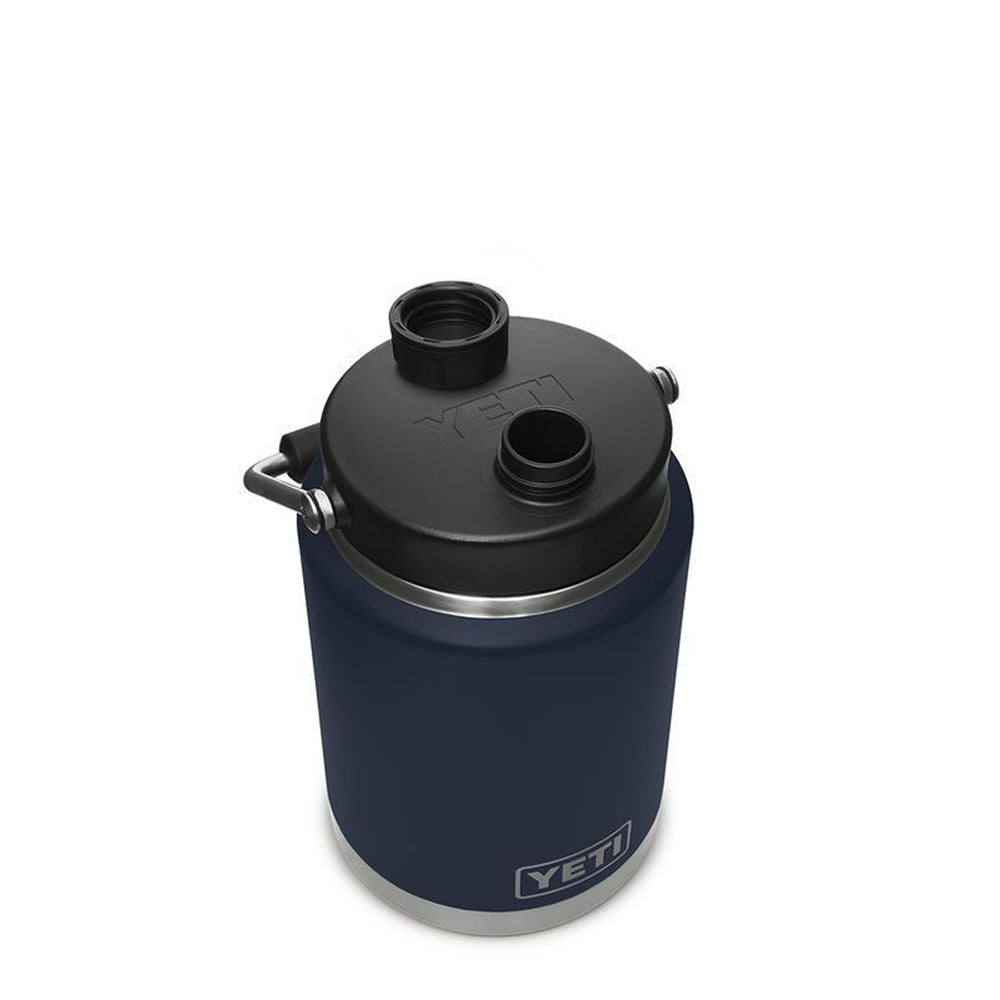 YETI Rambler Half Gallon Jug Navy - The Sporting Lodge