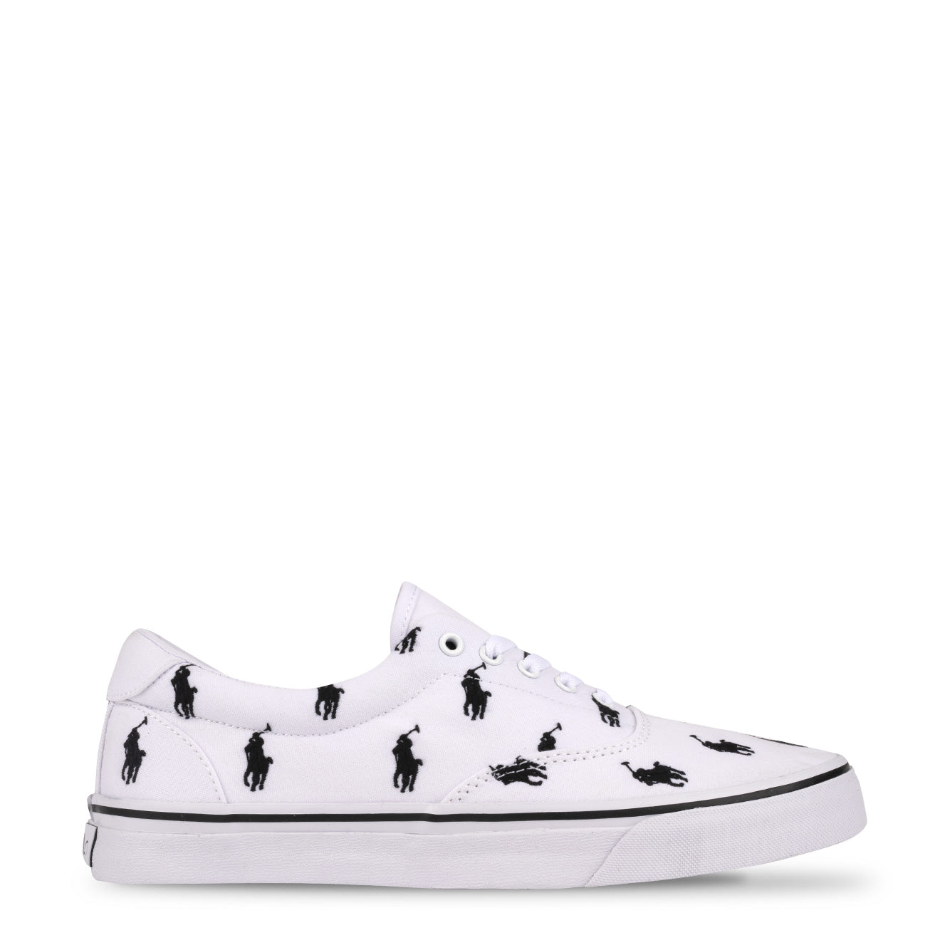 Polo Ralph Lauren Thorton Trainer Low Top White Multi - The Sporting Lodge
