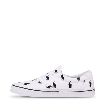 Polo Ralph Lauren Thorton Trainer Low Top White Multi - The Sporting Lodge