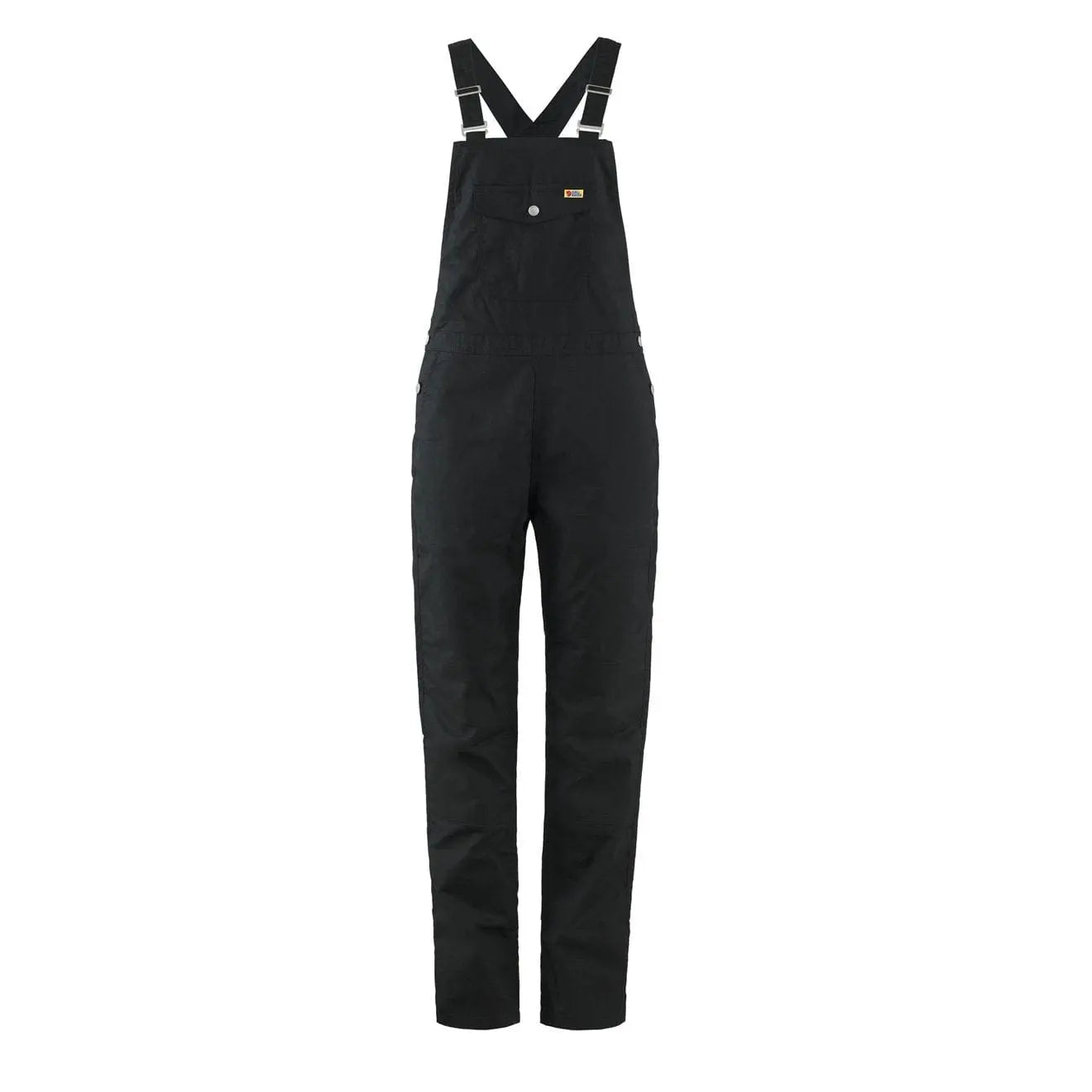 Fjallraven Womens Vardag Dungaree Trousers Black - The Sporting Lodge