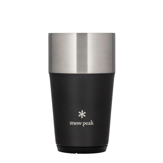 Snow Peak Shimo Tumbler 470 Black - The Sporting Lodge