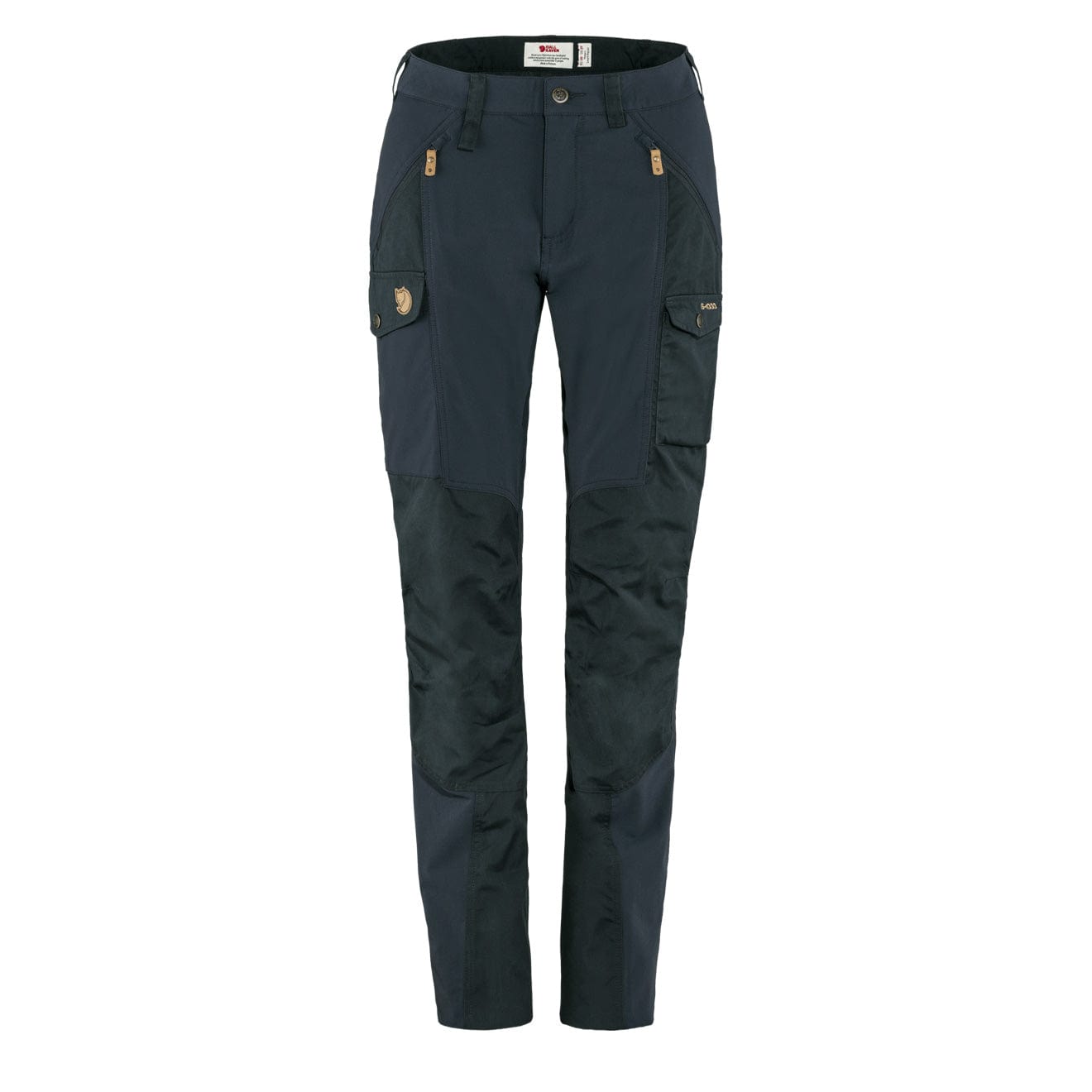 Fjallraven Womens Nikka Trousers Curved Dark Navy - The Sporting Lodge