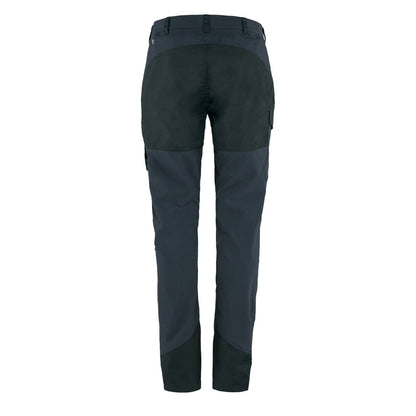 Fjallraven Womens Nikka Trousers Curved Dark Navy - The Sporting Lodge