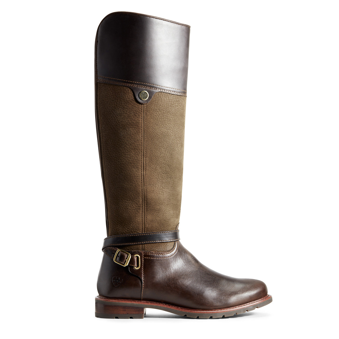 Ariat Womens Carden Waterproof Boot Chocolate / Willow - The Sporting Lodge
