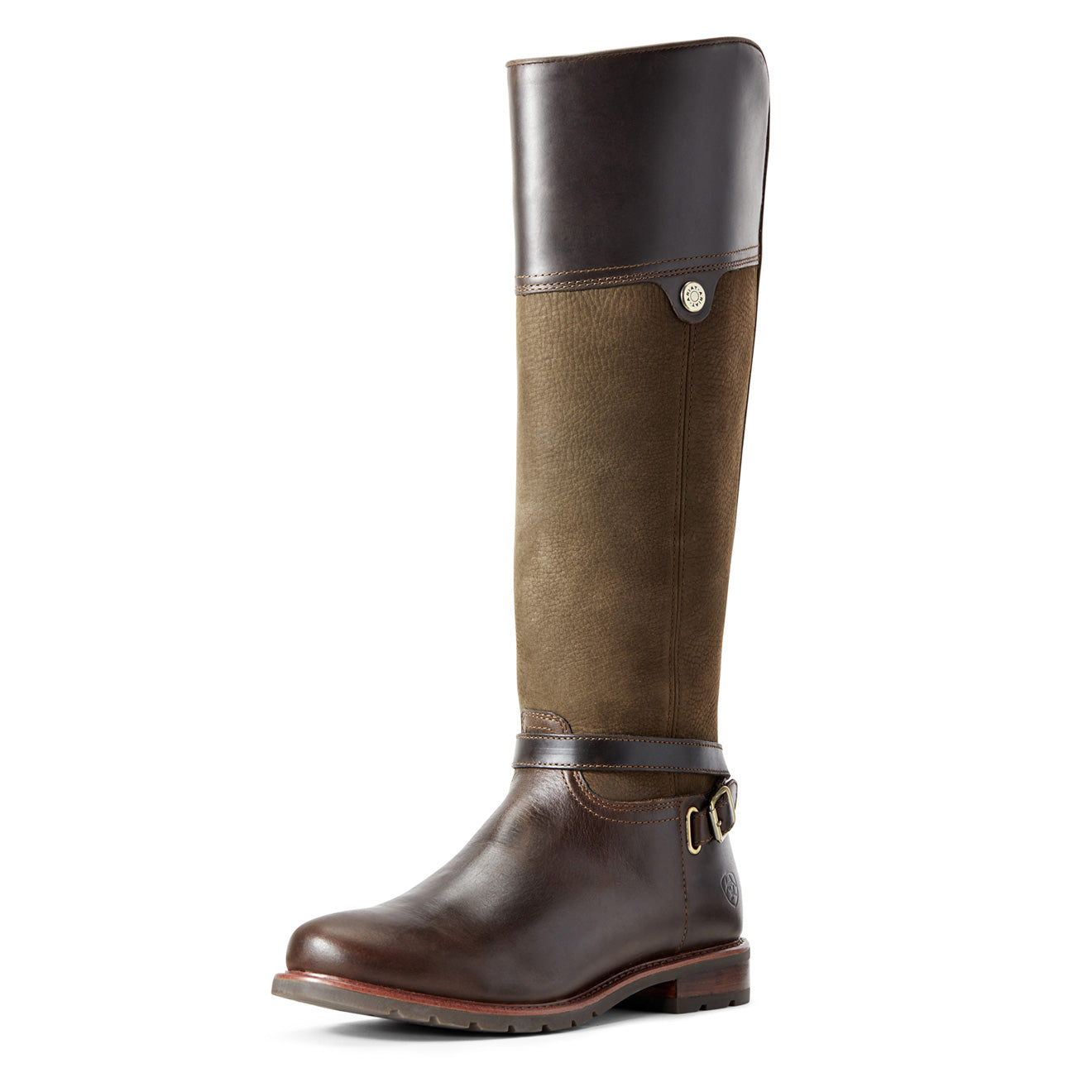 Ariat Womens Carden Waterproof Boot Chocolate / Willow - The Sporting Lodge