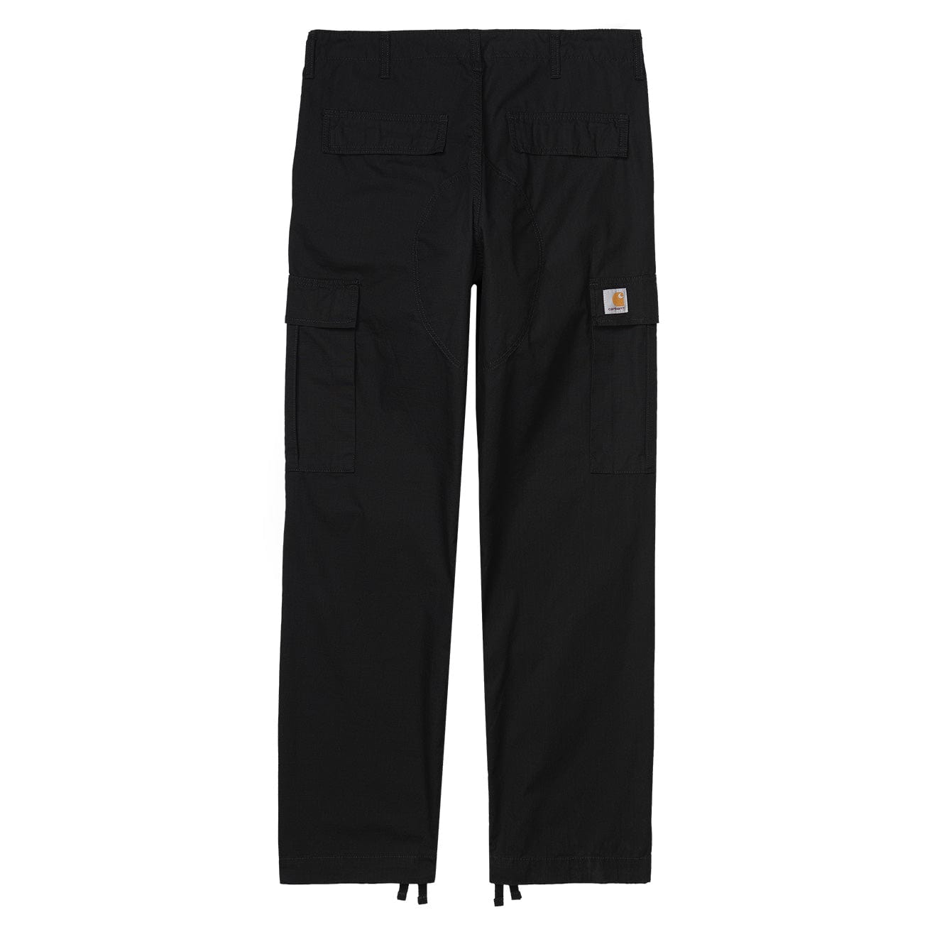 Carhartt WIP Regular Cargo Pant Black Rinsed - The Sporting Lodge