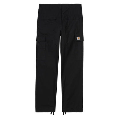 Carhartt WIP Regular Cargo Pant Black Rinsed - The Sporting Lodge