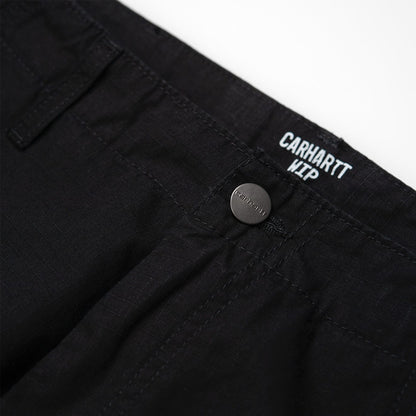 Carhartt WIP Regular Cargo Pant Black Rinsed - The Sporting Lodge