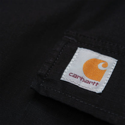 Carhartt WIP Regular Cargo Pant Black Rinsed - The Sporting Lodge