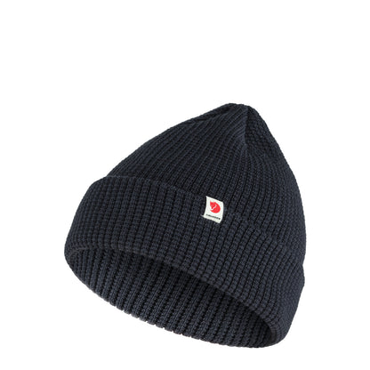 Fjallraven Tab Beanie Hat Dark Navy - The Sporting Lodge