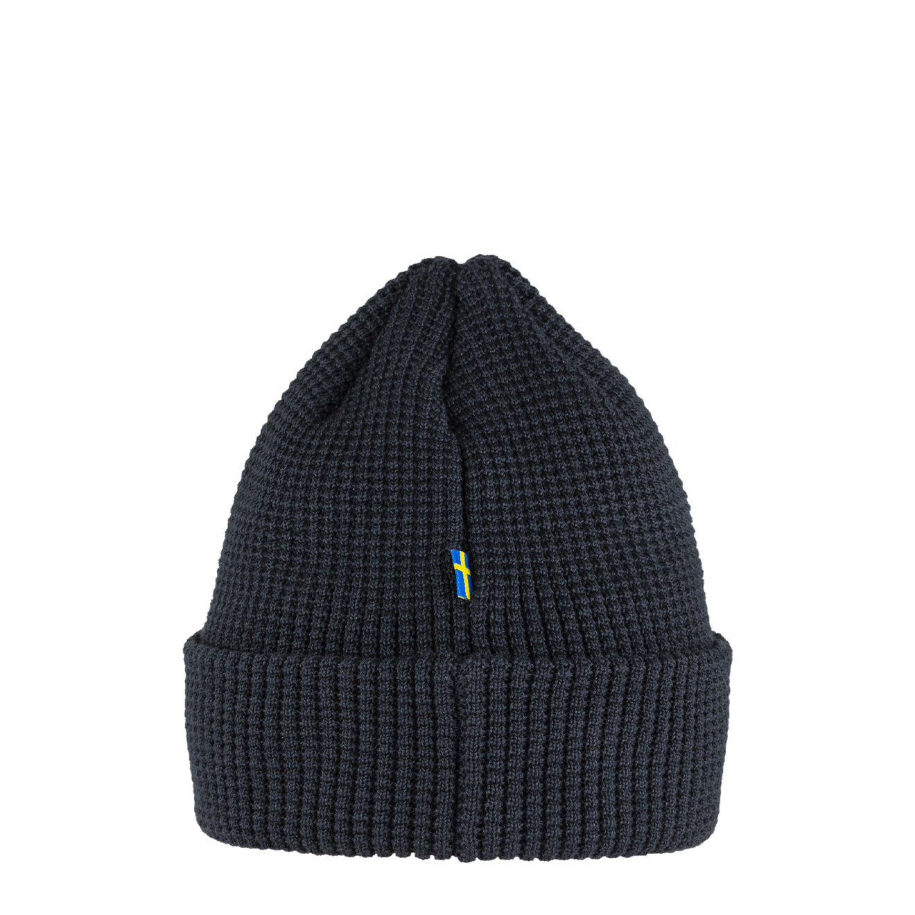 Fjallraven Tab Beanie Hat Dark Navy - The Sporting Lodge