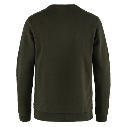 Fjallraven Logo Sweater Deep Forest - The Sporting Lodge