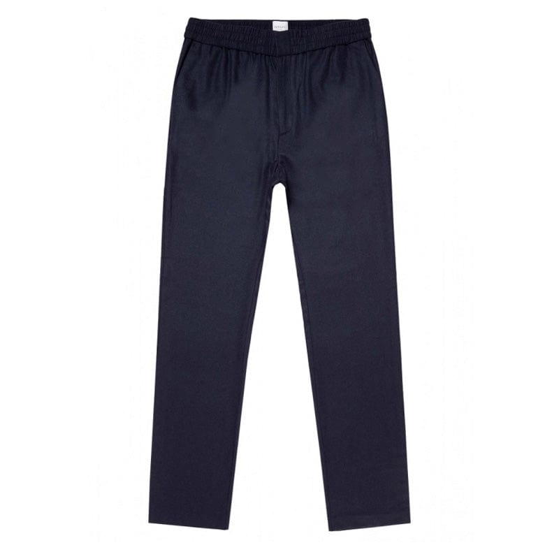 Sunspel Drawstring Trouser Navy 6 - The Sporting Lodge