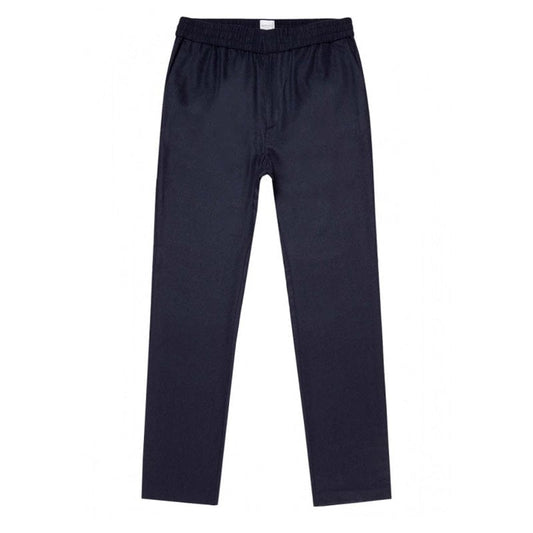 Sunspel Drawstring Trouser Navy 6 - The Sporting Lodge
