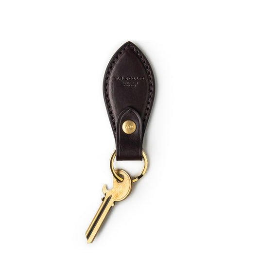 Westley Richards Leather Key Fob Dark Tan - The Sporting Lodge