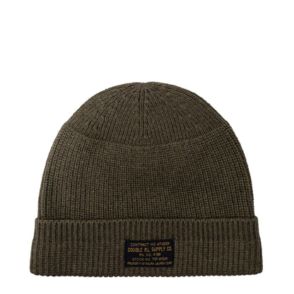 RRL by Ralph Lauren Watch Cap Dark Olive - The Sporting Lodge