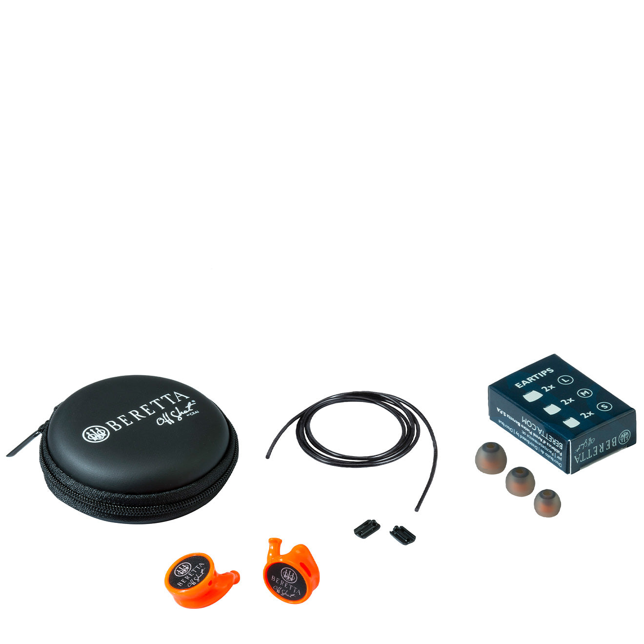 Beretta Mini Headset Comfort Plus Orange - The Sporting Lodge
