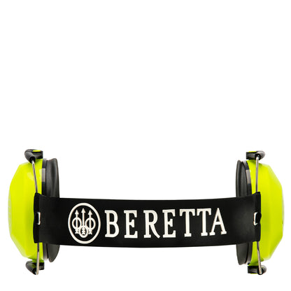 Beretta Prevail Folding Earmuff Fluorescent Yellow - The Sporting Lodge