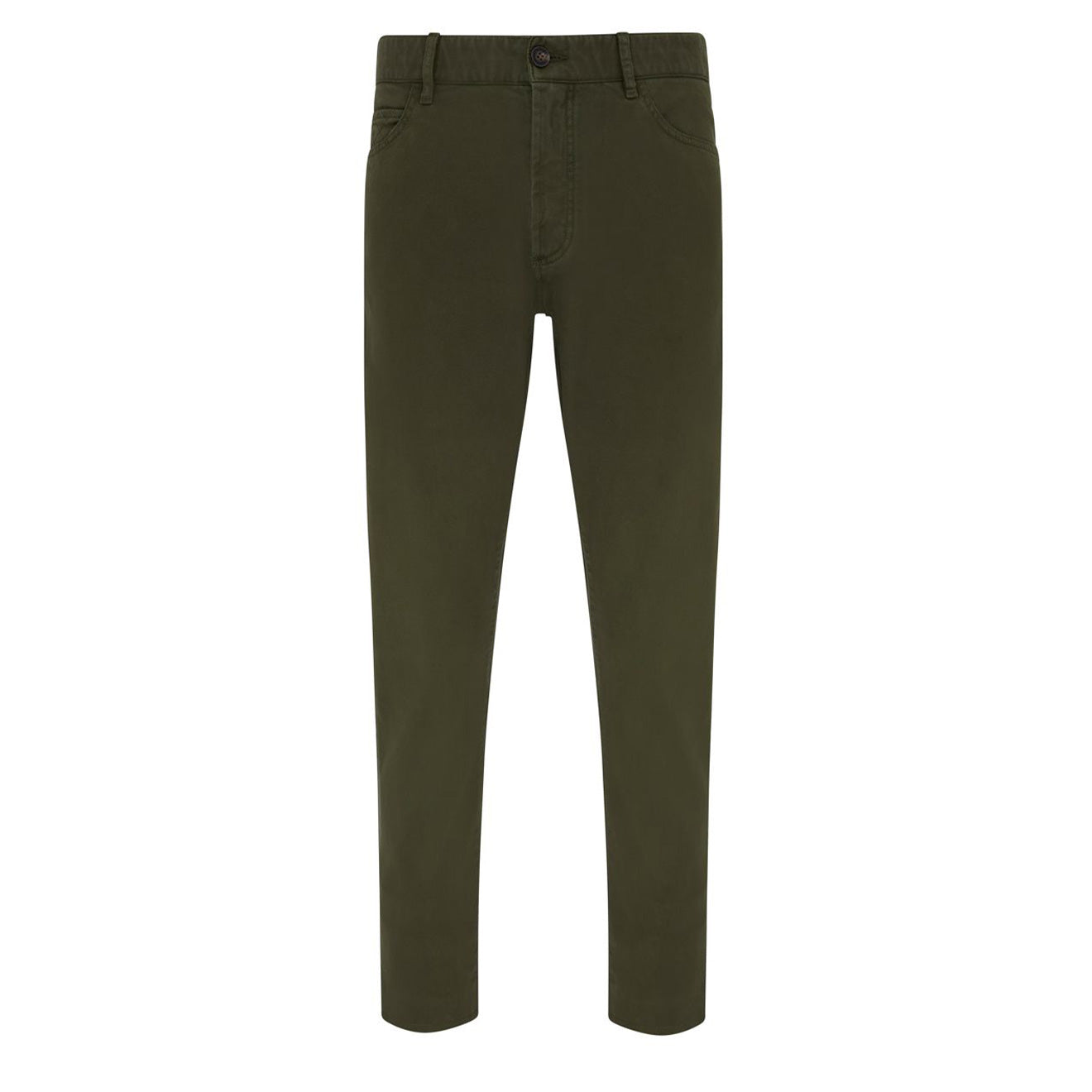 James Purdey Heavy Weight Cotton Trousers Winter Moss - The Sporting Lodge