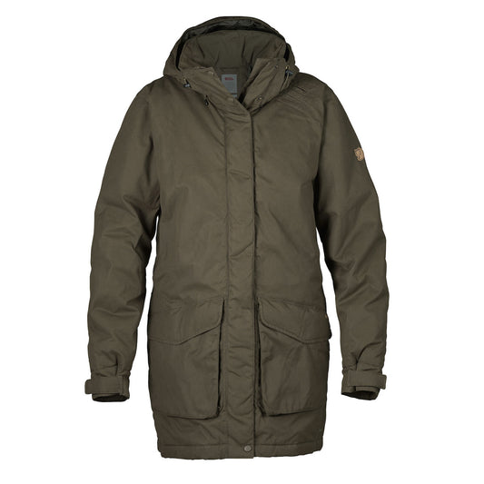 Fjallraven Womens Hogvilt Jacket Dark Olive - The Sporting Lodge