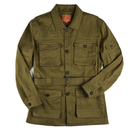 Westley Richards Selous Safari Jacket Savanna Green - The Sporting Lodge