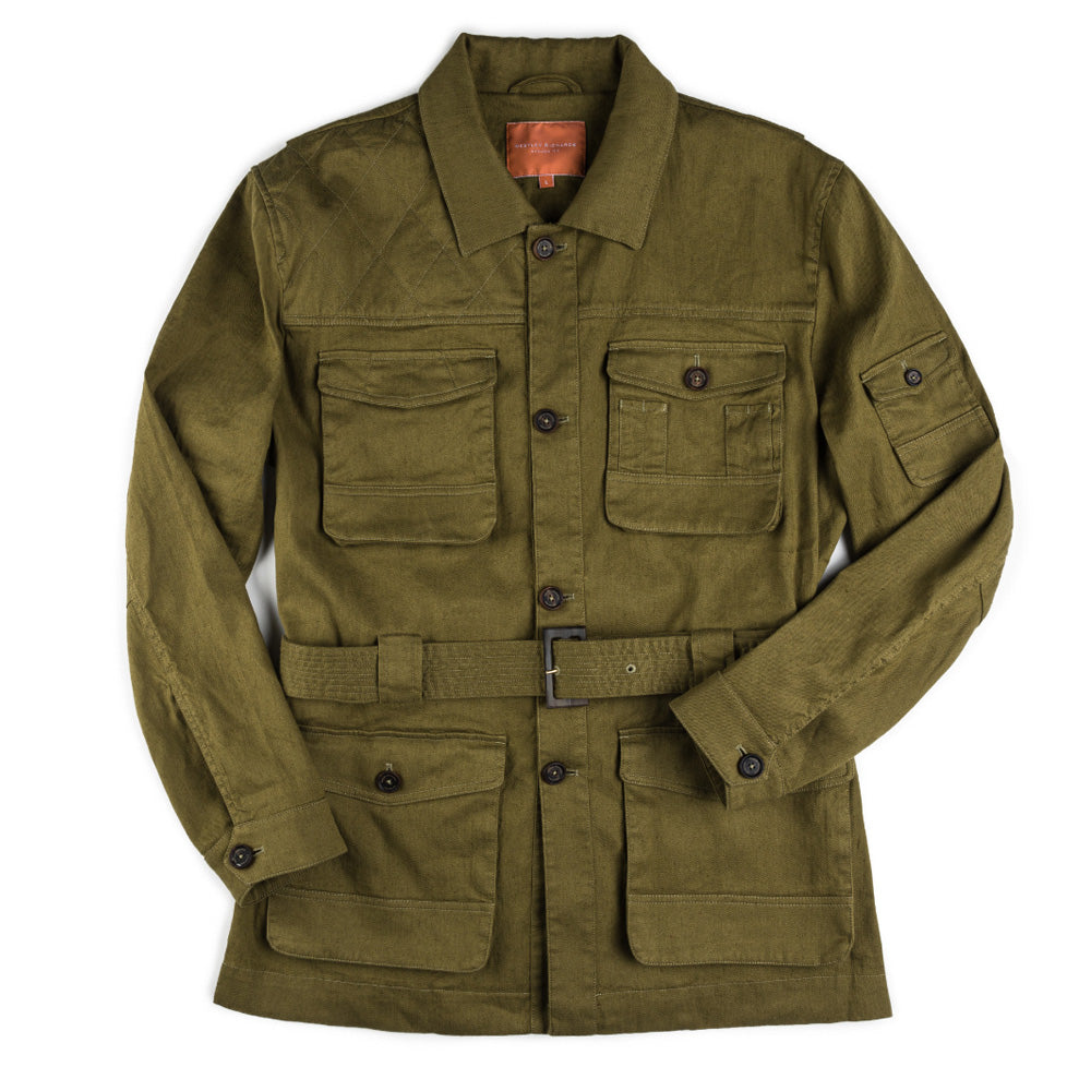 Westley Richards Selous Safari Jacket Savanna Green - The Sporting Lodge
