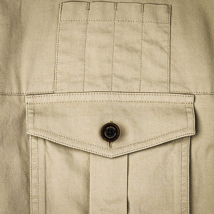 Westley Richards Campaign Shirt Light Stone - The Sporting Lodge