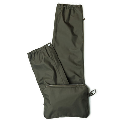 Westley Richards Gale Waterproof Packable Trousers Lowland Green - The Sporting Lodge