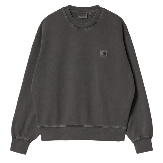 Carhartt WIP Womens Nelson Sweat Black - The Sporting Lodge