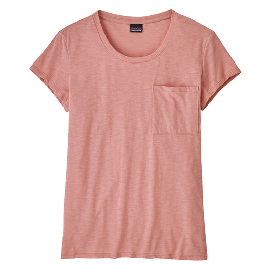 Patagonia Womens Mainstay T-Shirt Sunfade Pink - The Sporting Lodge