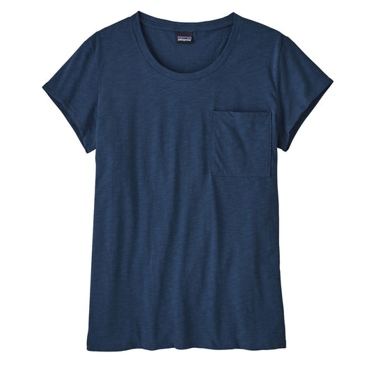 Patagonia Womens Mainstay T-Shirt Tidepool Blue - The Sporting Lodge