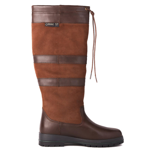 Dubarry Womens Galway Gore-Tex Extrafit Leather Boot Walnut - The Sporting Lodge