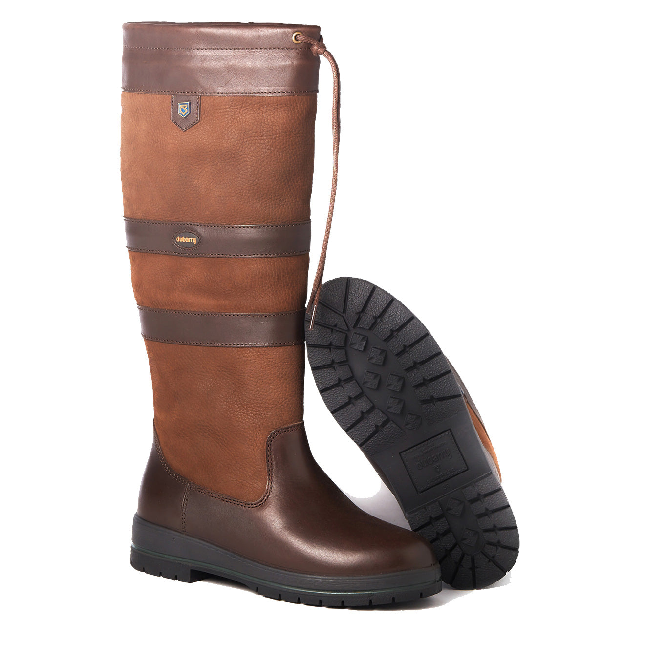 Dubarry Womens Galway Gore-Tex Extrafit Leather Boot Walnut - The Sporting Lodge