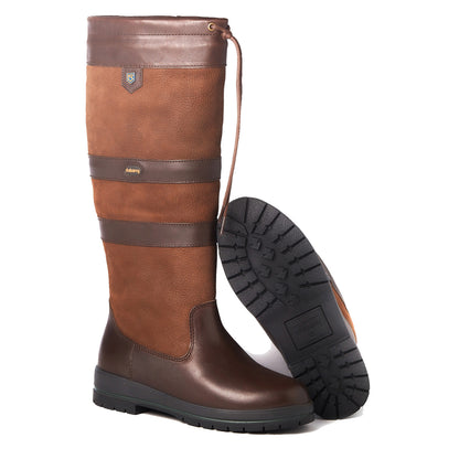 Dubarry Womens Galway Gore-Tex Extrafit Leather Boot Walnut - The Sporting Lodge